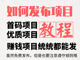如何在项目发布平台发布项目