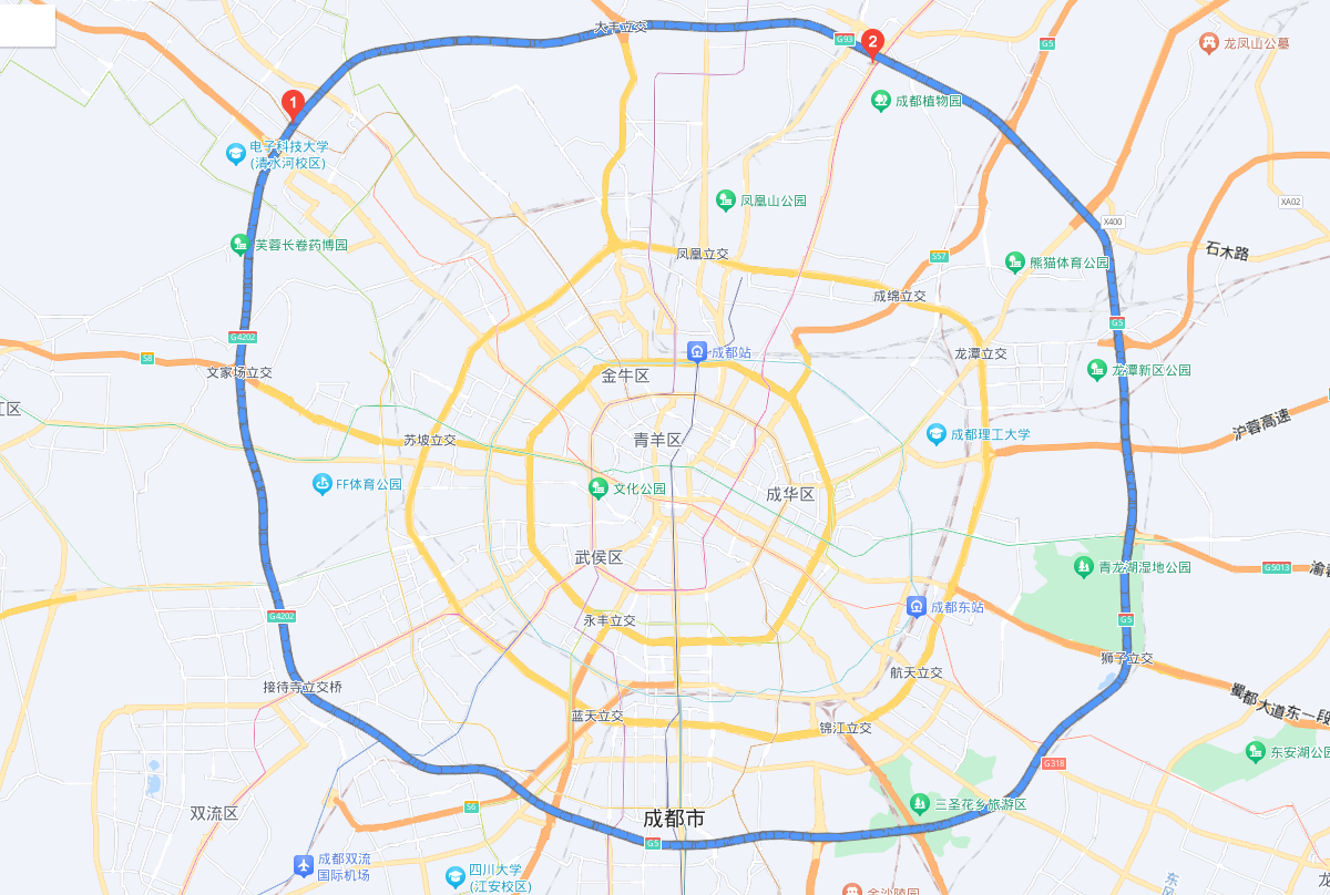 成都绕城高速封了，为青海六岁男童开辟生命通道。