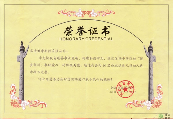 富迪pg电子平台的荣誉证书一览