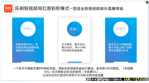 《乐刷短视频》5月10号正式上线。火爆排线中~~~_首码项目网 《乐刷短视频》5月10号正式上线
